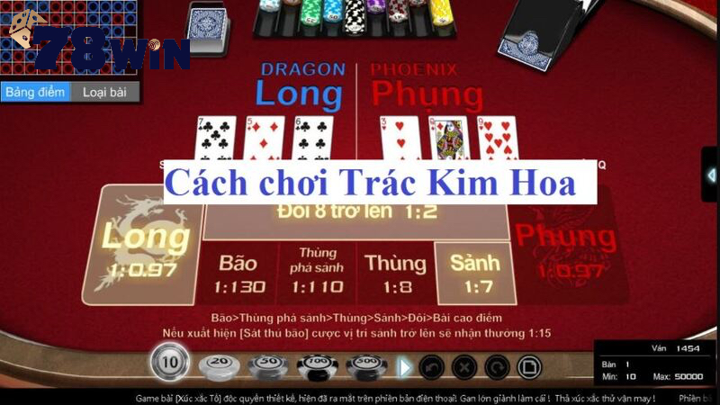 Hướng dẫn chơi trác kim hoa